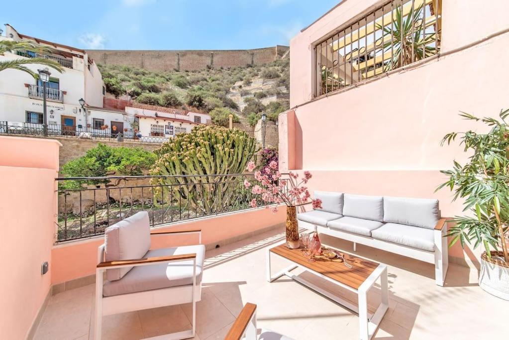 Romantico Atardecer Con Vistas,Terraza, Centrico Alicante Eksteriør bilde